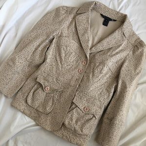 Marc by Marc jacobs jacket size 8 paisley floral